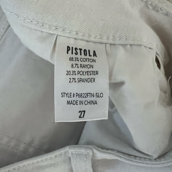 Pistola White Skinny Jeans. Size 27 - Picture 3 of 5